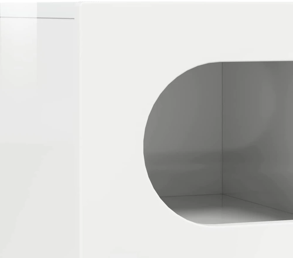 TV staliukas Televizoriaus spintelė ELST 60 x 35 x 40 cm Apdirbta mediena