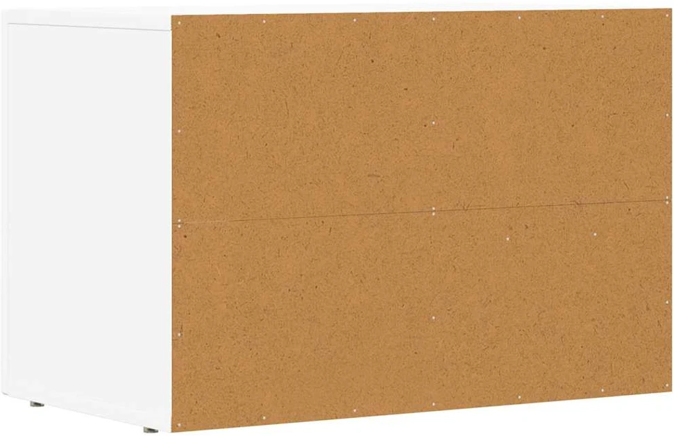 TV staliukas Televizoriaus spintelė ELST 60 x 35 x 40 cm Balta