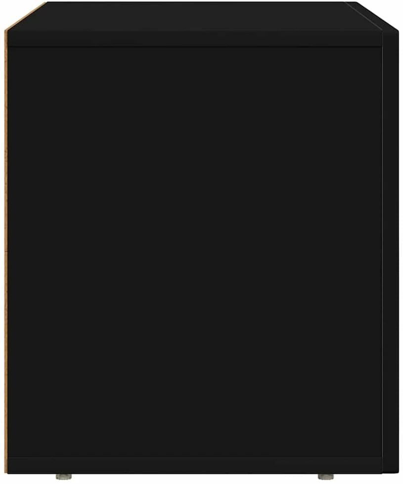 TV staliukas Televizoriaus spintelė ELST 60 x 35 x 40 cm Juoda