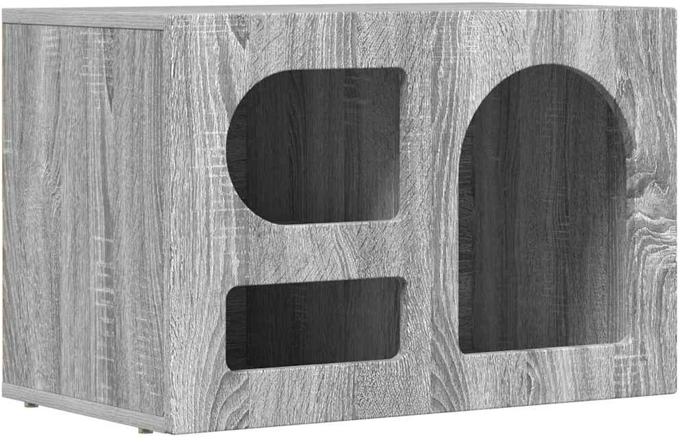 TV staliukas Televizoriaus spintelė ELST 60 x 35 x 40 cm Pilkas Sonoma
