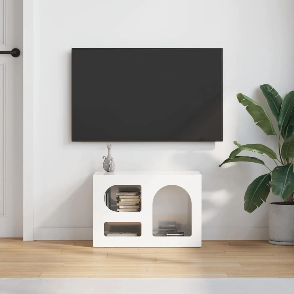 TV staliukas Televizoriaus spintelė ELST 60 x 35 x 40 cm Apdirbta mediena