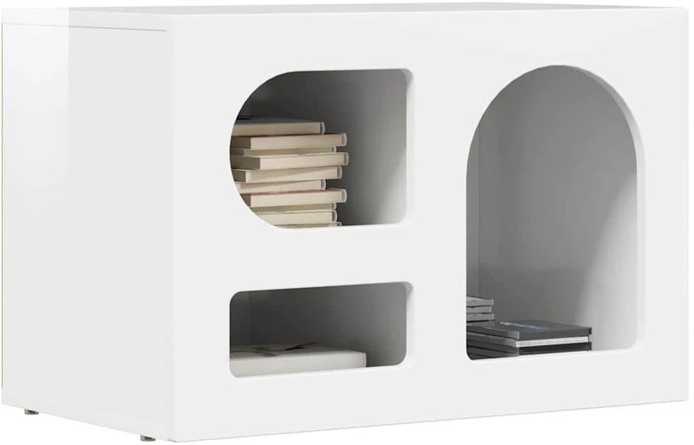 TV staliukas Televizoriaus spintelė ELST 60 x 35 x 40 cm Apdirbta mediena