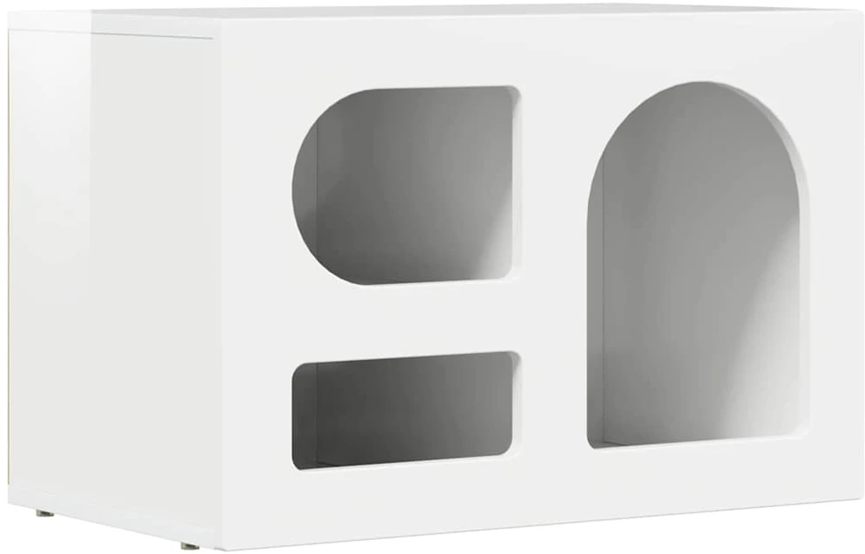 TV staliukas Televizoriaus spintelė ELST 60 x 35 x 40 cm Apdirbta mediena