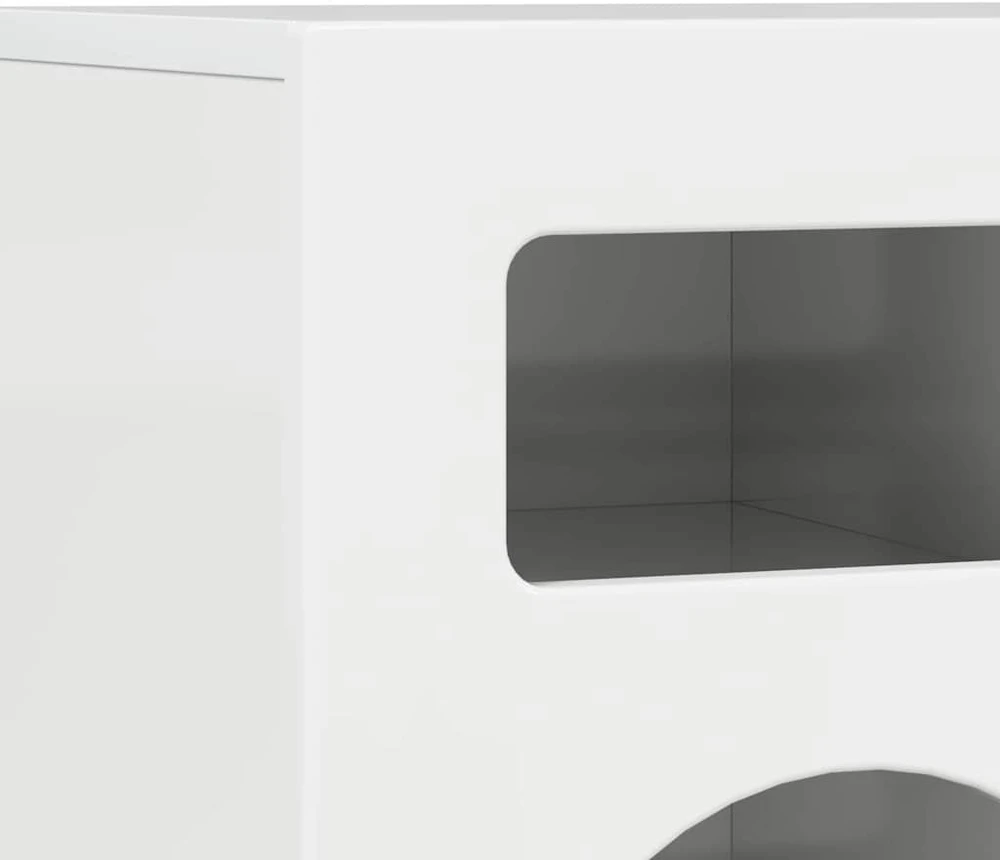 TV staliukas Televizoriaus spintelė ELST 80 x 35 x 40 cm Apdirbta mediena