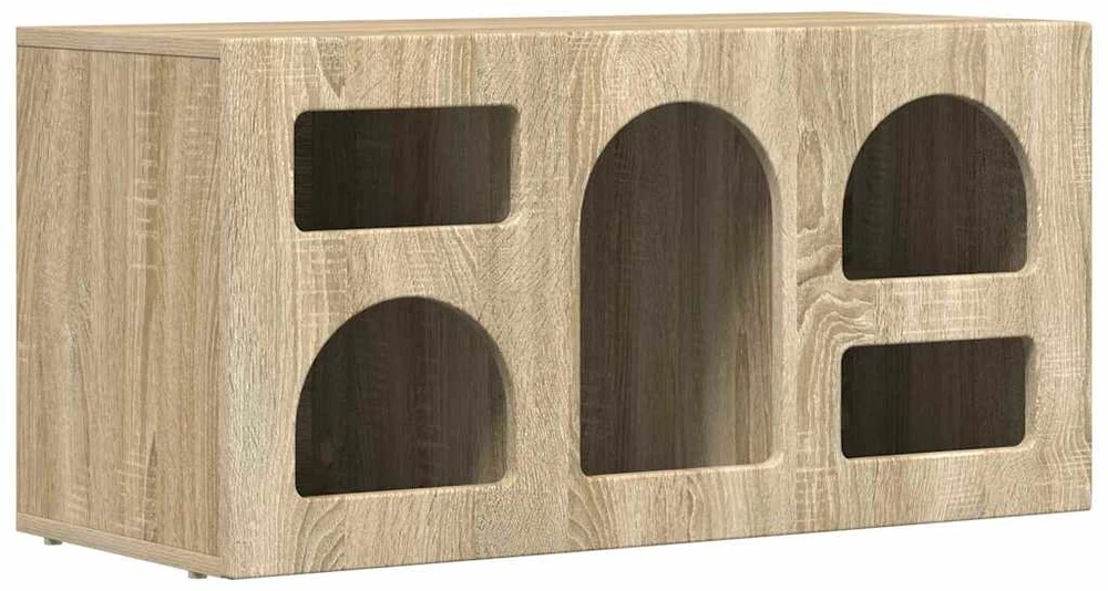 TV staliukas Televizoriaus spintelė ELST 80 x 35 x 40 cm Sonoma ąžuolas