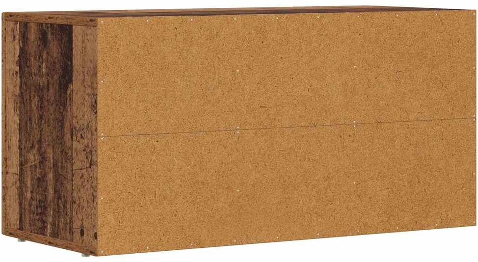 TV staliukas Televizoriaus spintelė ELST 80 x 35 x 40 cm Senas medis