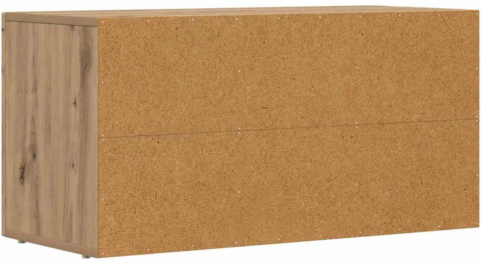 TV staliukas Televizoriaus spintelė ELST 80 x 35 x 40 cm Amatininkų ąžuolas