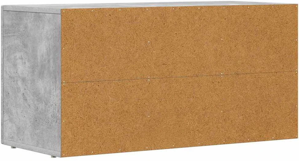 TV staliukas Televizoriaus spintelė ELST 80 x 35 x 40 cm Betono pilka