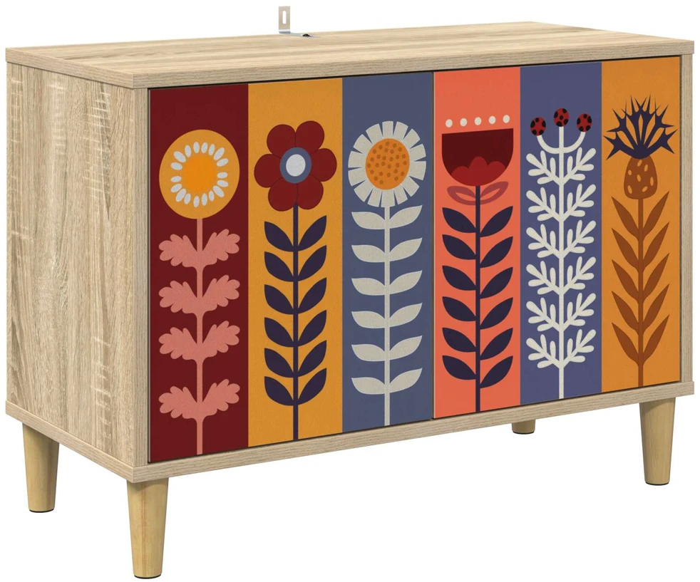 TV staliukas Televizoriaus spintelė ESSEN 69 x 33 x 50 cm Sonoma ąžuolo