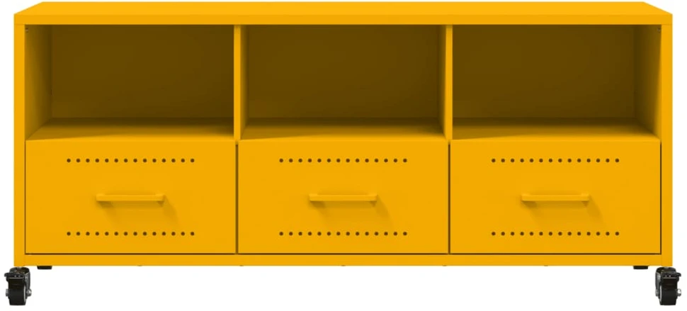 TV staliukas Televizoriaus spintelė, garstyčių, 100,5x39x43,5cm, plienas