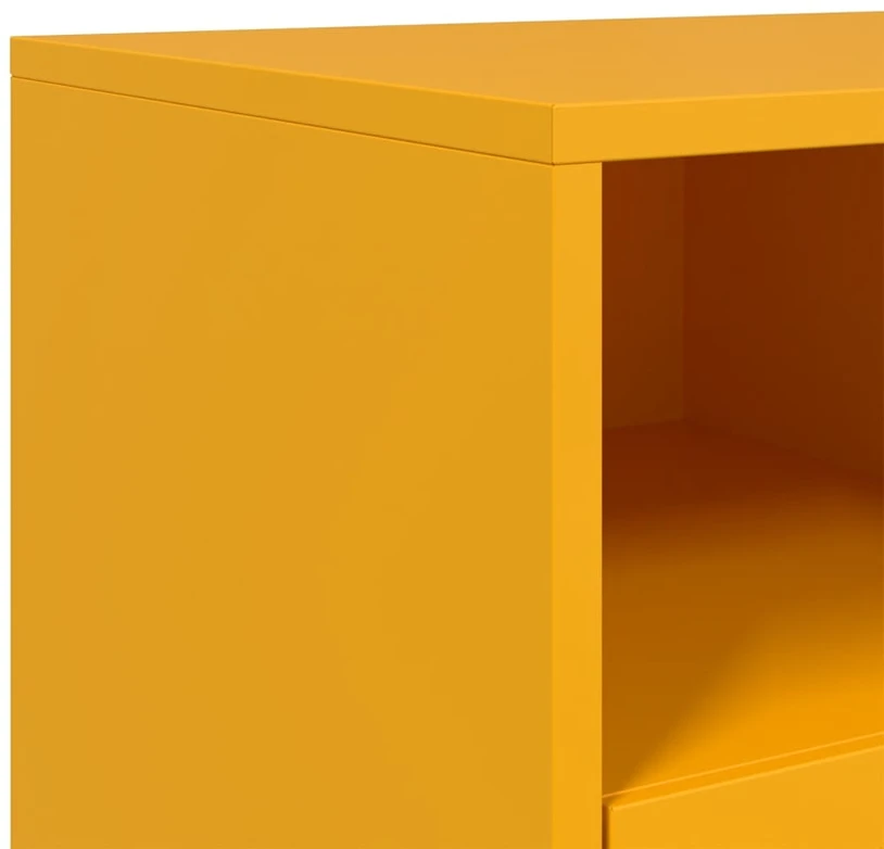 TV staliukas Televizoriaus spintelė, garstyčių, 100,5x39x60,5cm, plienas