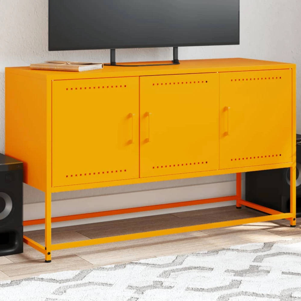 TV staliukas Televizoriaus spintelė, garstyčių, 100,5x39x60,5cm, plienas