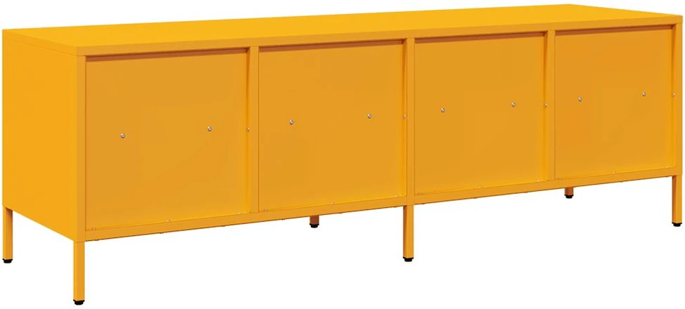 TV staliukas Televizoriaus spintelė, garstyčių, 135x39x43,5cm, plienas