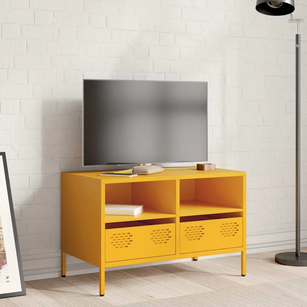 TV staliukas Televizoriaus spintelė, garstyčių, 68x39x43,5cm, plienas