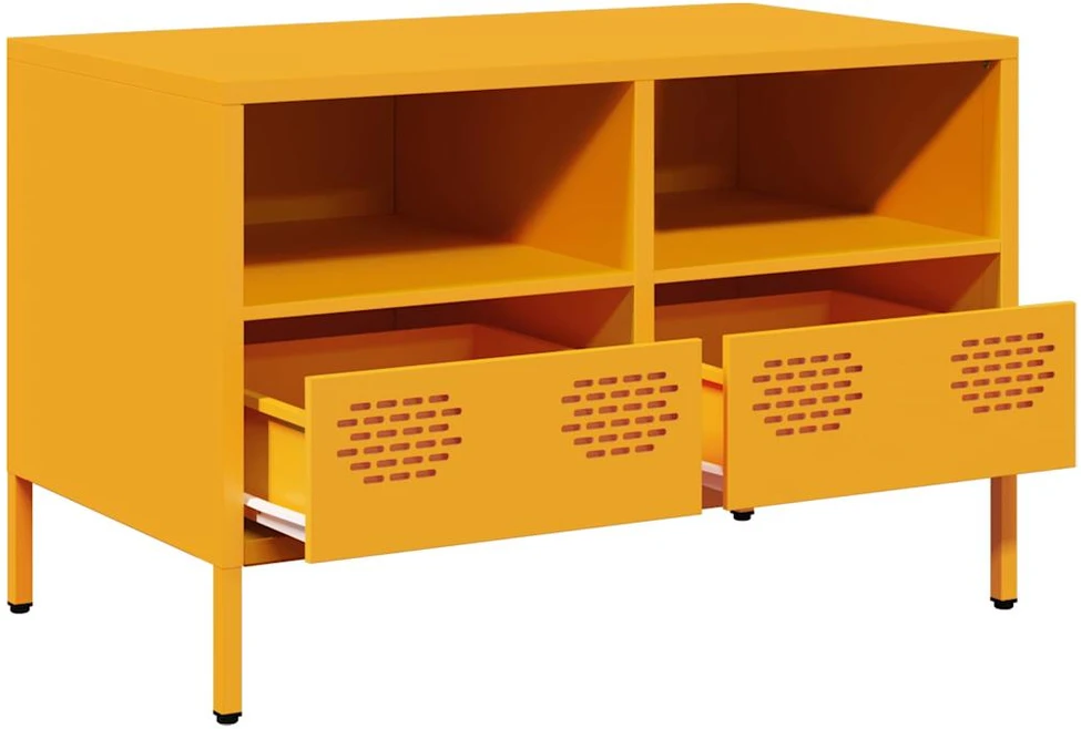 TV staliukas Televizoriaus spintelė, garstyčių, 68x39x43,5cm, plienas