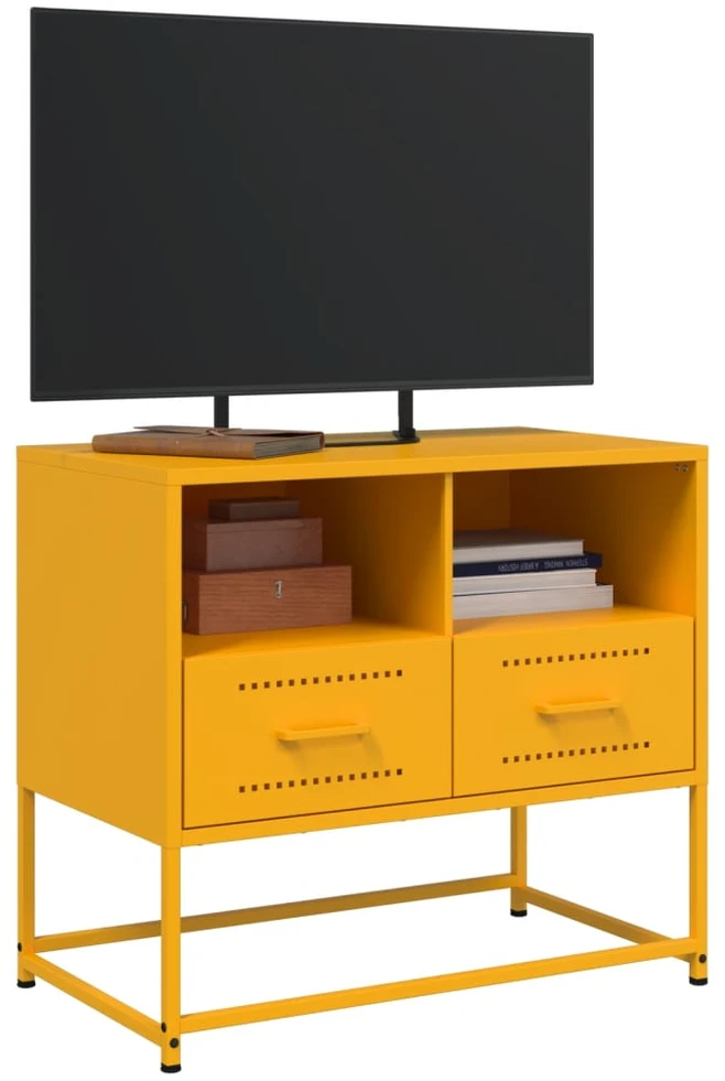 TV staliukas Televizoriaus spintelė, garstyčių, 68x39x60,5cm, plienas