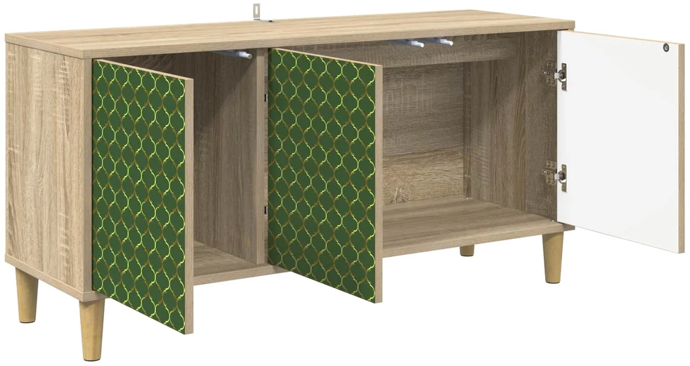 TV staliukas Televizoriaus spintelė GELEEN 102 x 33 x 50 cm Sonoma ąžuolo