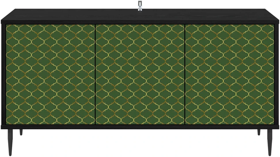TV staliukas Televizoriaus spintelė GELEEN 102 x 33 x 51 cm Juodojo ąžuolo