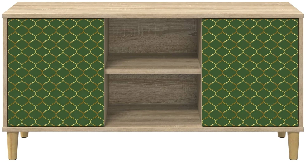 TV staliukas Televizoriaus spintelė GELEEN 102 x 33 x 50 cm Sonoma ąžuolo