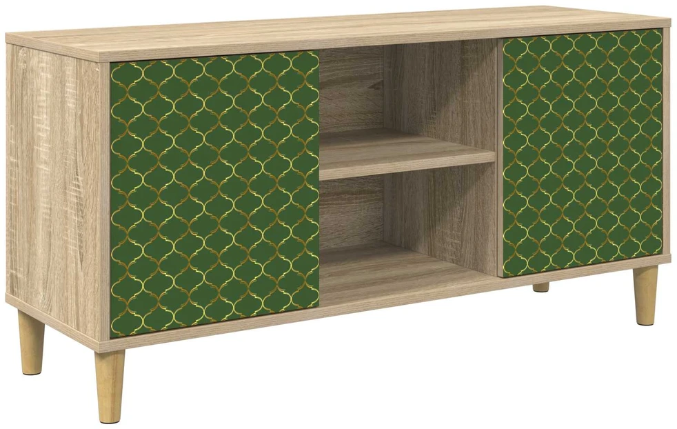 TV staliukas Televizoriaus spintelė GELEEN 102 x 33 x 50 cm Sonoma ąžuolo