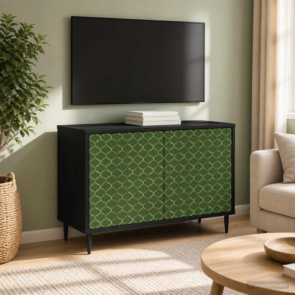 TV staliukas Televizoriaus spintelė GELEEN 69 x 33 x 50,5 cm Juodojo ąžuolo