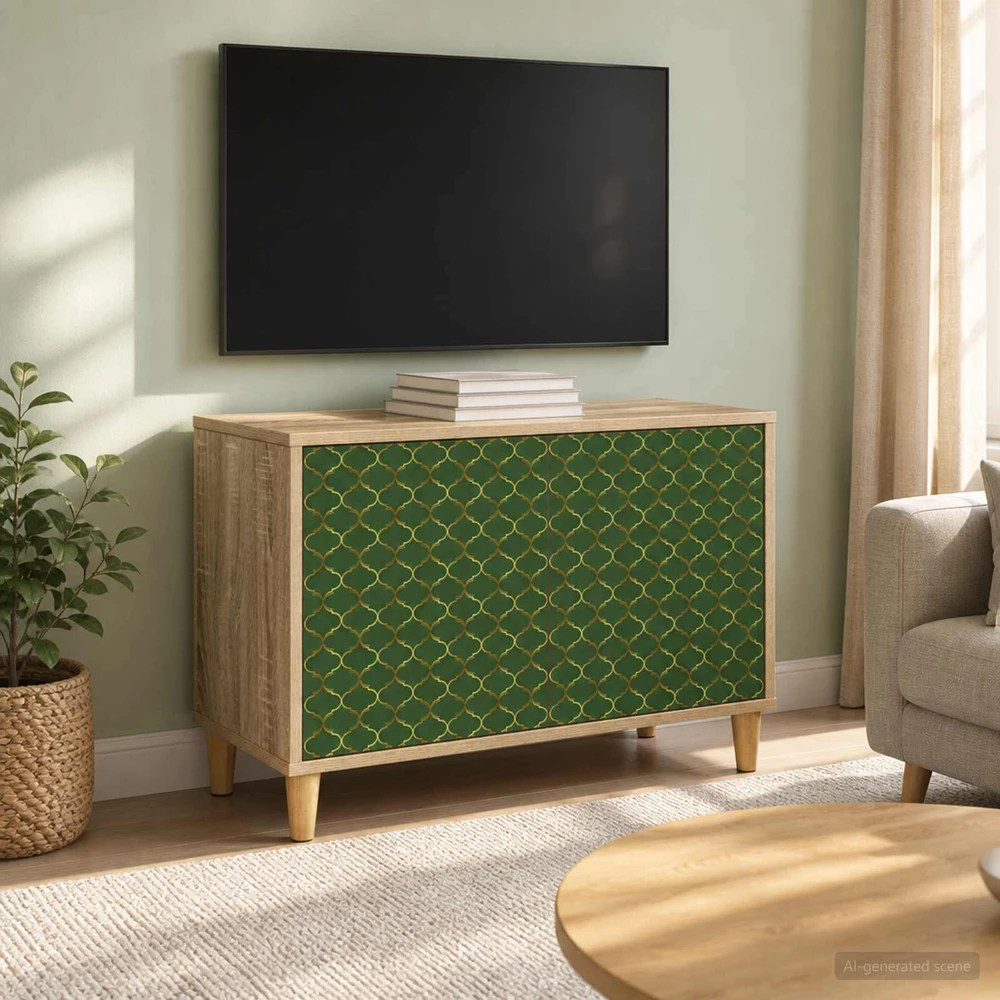 TV staliukas Televizoriaus spintelė GELEEN 69 x 33 x 50 cm Sonoma ąžuolo