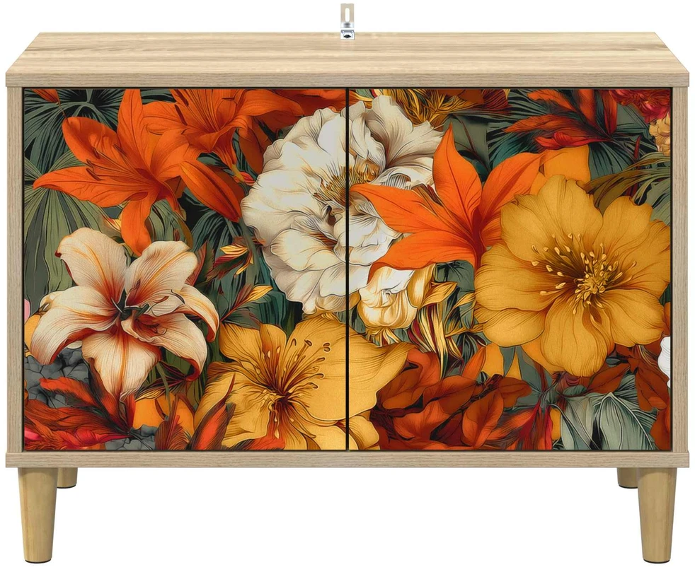 TV staliukas Televizoriaus spintelė GENNEP 69 x 33 x 50 cm Sonoma ąžuolo