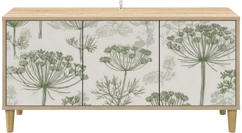 TV staliukas Televizoriaus spintelė GOTHA 102 x 33 x 50 cm Sonoma ąžuolo