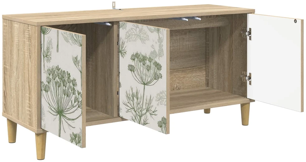 TV staliukas Televizoriaus spintelė GOTHA 102 x 33 x 50 cm Sonoma ąžuolo