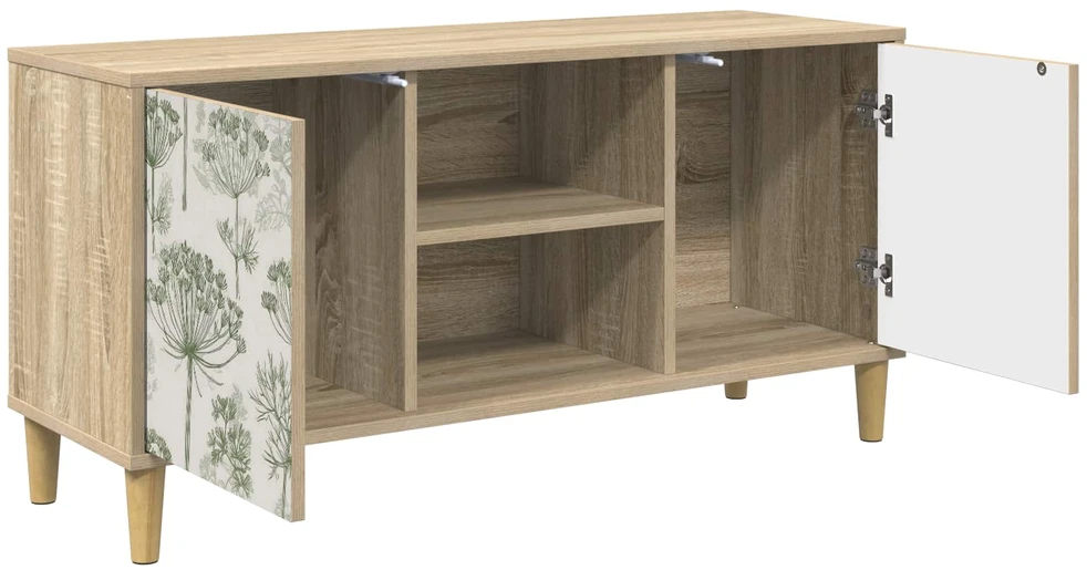 TV staliukas Televizoriaus spintelė GOTHA 102 x 33 x 50 cm Sonoma ąžuolo