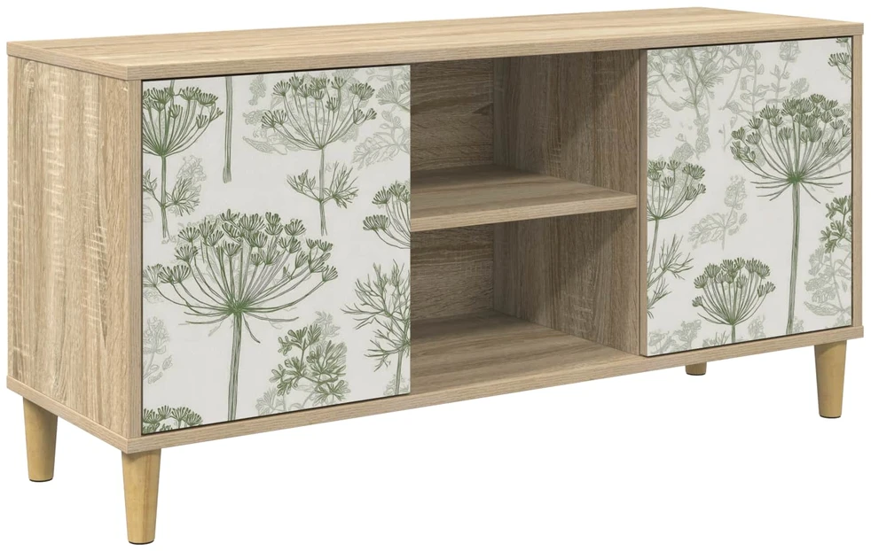 TV staliukas Televizoriaus spintelė GOTHA 102 x 33 x 50 cm Sonoma ąžuolo