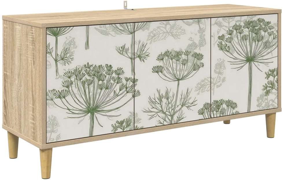 TV staliukas Televizoriaus spintelė GOTHA 102 x 33 x 50 cm Sonoma ąžuolo