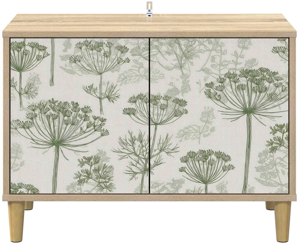 TV staliukas Televizoriaus spintelė GOTHA 69 x 33 x 50 cm Sonoma ąžuolo