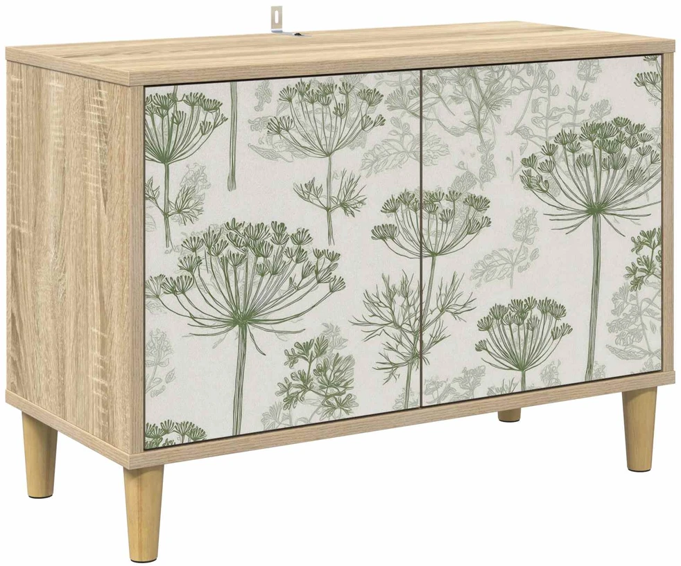 TV staliukas Televizoriaus spintelė GOTHA 69 x 33 x 50 cm Sonoma ąžuolo