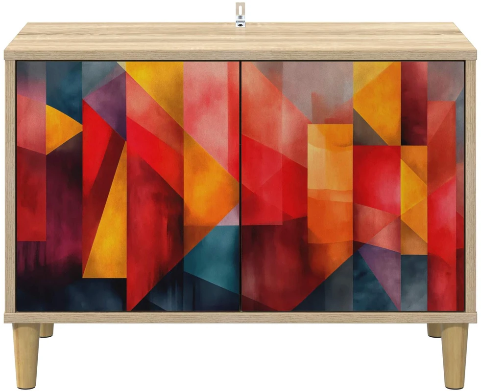 TV staliukas Televizoriaus spintelė HEESCH 69 x 33 x 50 cm Sonoma ąžuolo