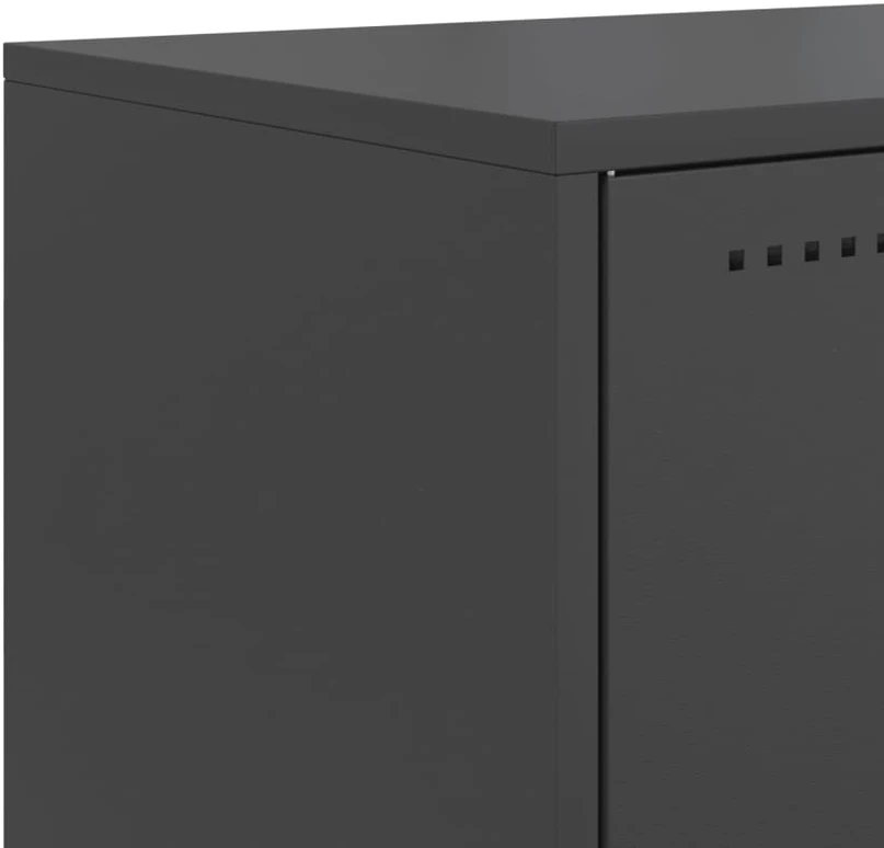 TV staliukas Televizoriaus spintelė, juoda, 100,5x39x43,5cm, plienas