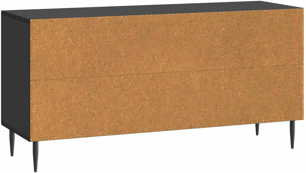 TV staliukas Televizoriaus spintelė Juoda 102 x 34,5 x 50 cm