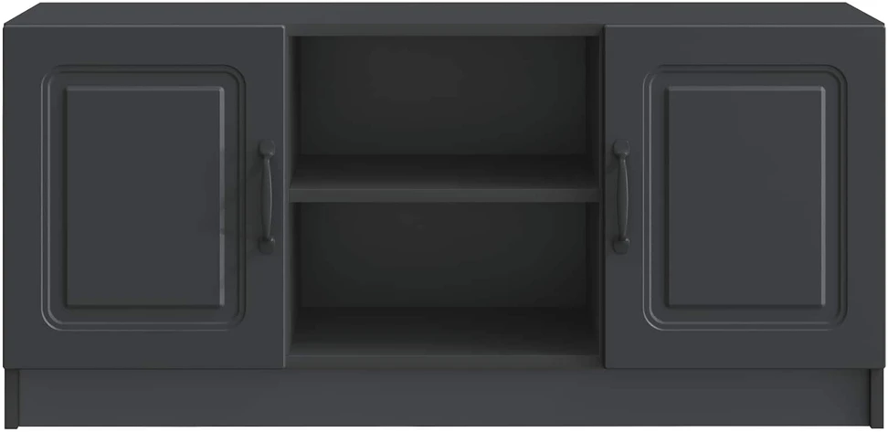 TV staliukas Televizoriaus spintelė Juoda 102 x 34,5 x 47 cm
