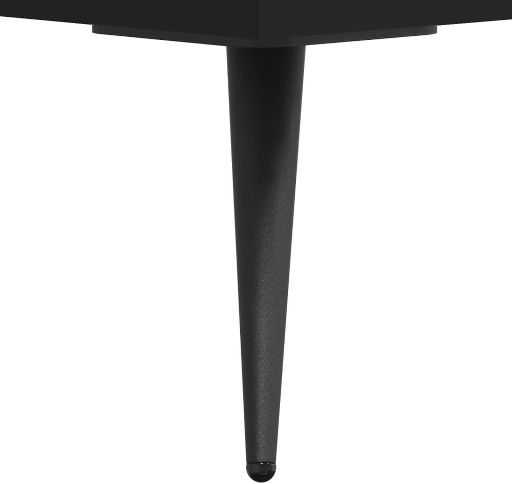 TV staliukas Televizoriaus spintelė, juoda, 102x36x50cm, apdirbta mediena