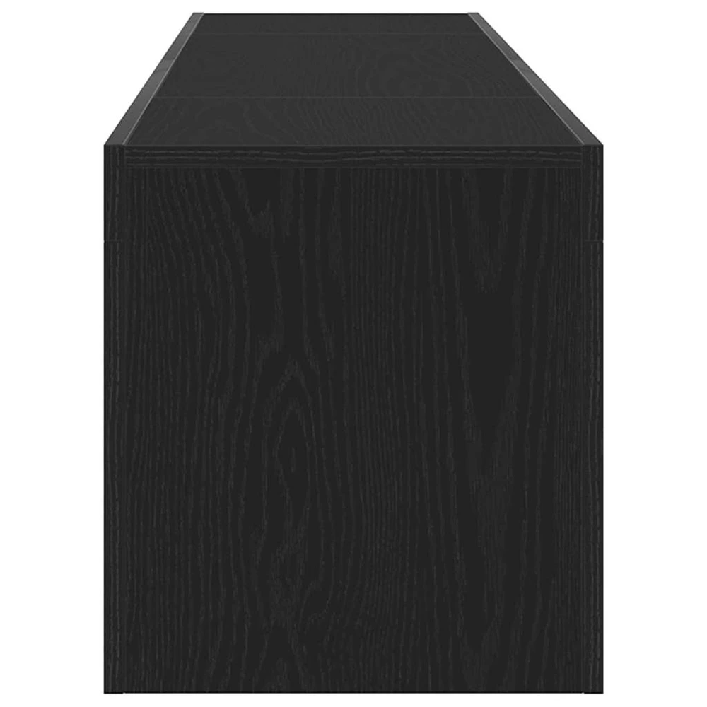 TV staliukas Televizoriaus spintelė 120 x 35 x 40 cm Juodas ąžuolas