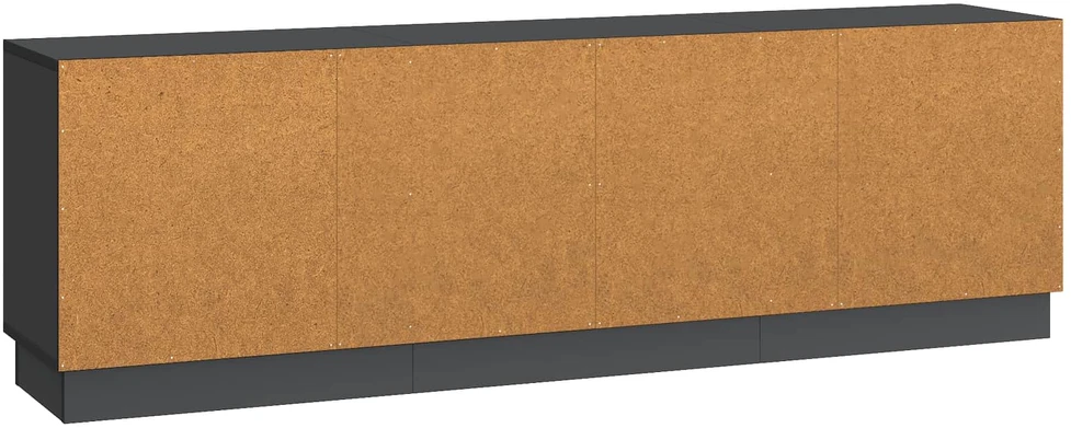 TV staliukas Televizoriaus spintelė Juoda 150 x 31 x 47 cm Apdirbta mediena