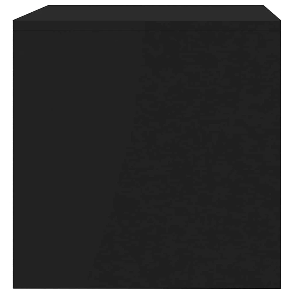 TV staliukas Televizoriaus spintelė, juoda, 80x40x40cm, apdirbta mediena