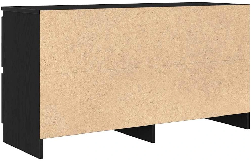 TV staliukas Televizoriaus spintelė, juodos spalvos, 100x35x54 cm, mediena