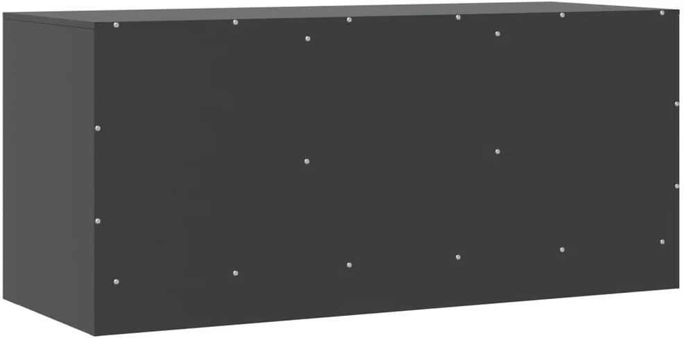 TV staliukas Televizoriaus spintelė, juodos spalvos, 99x39x44cm, plienas