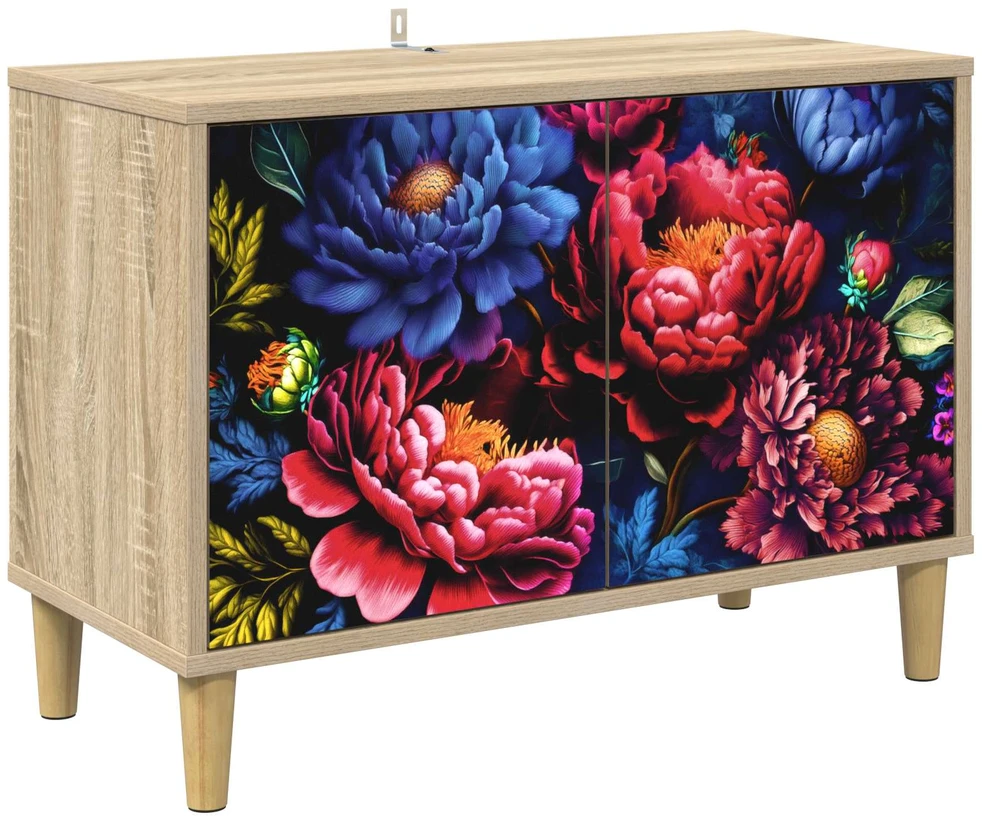 TV staliukas Televizoriaus spintelė KIEL 69 x 33 x 50 cm Sonoma ąžuolo