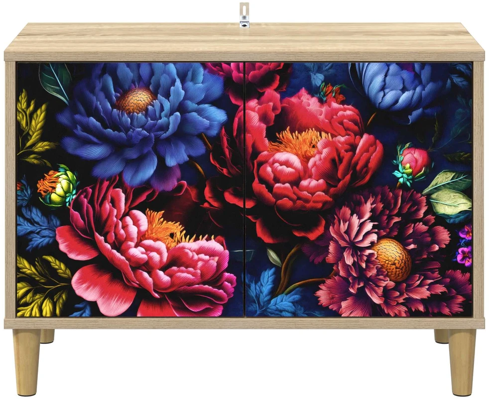 TV staliukas Televizoriaus spintelė KIEL 69 x 33 x 50 cm Sonoma ąžuolo