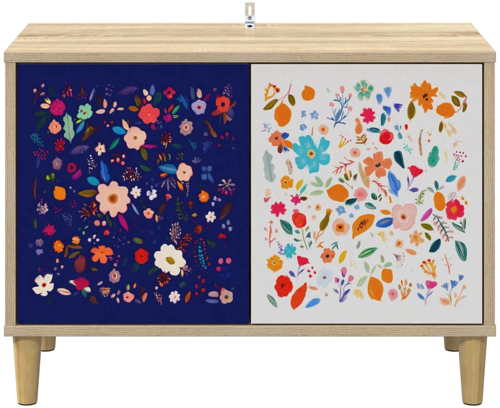 TV staliukas Televizoriaus spintelė MAINZ 69 x 33 x 50 cm Sonoma ąžuolo