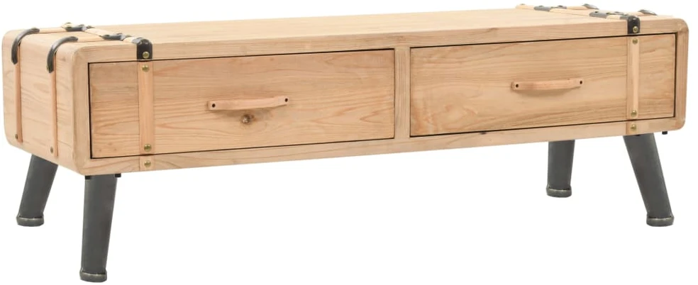 TV staliukas Televizoriaus spintelė, masyvi eglės mediena, 120x33x35cm
