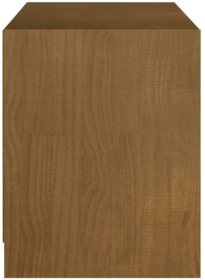 Televizoriaus spintelė, medaus ruda, 104x33x41cm, pušis
