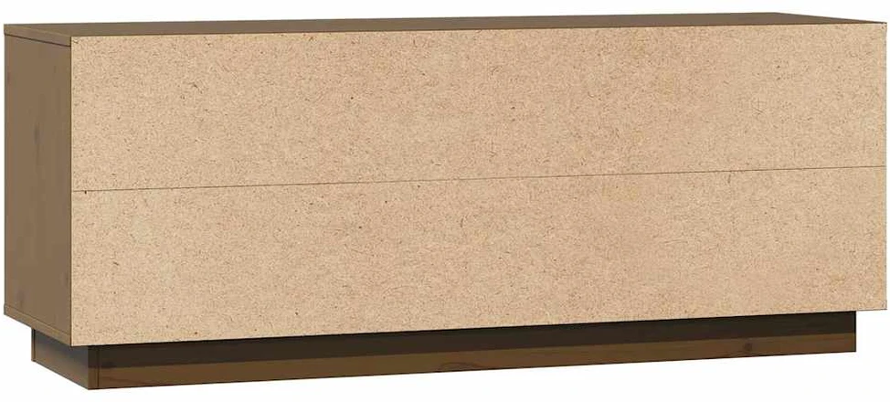 TV staliukas Televizoriaus spintelė, medaus ruda, 110,5x35x44cm, pušis